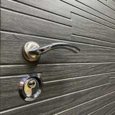 Двери входные Redfort • Стандарт плюс • Акустика (венге серый горизонт)