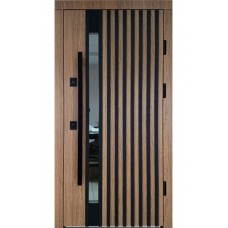 Дверь входная Redfort • Композит • Найс (дуб светлый/белое дерево)