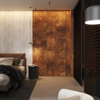 Двери скрытого монтажа Secret Doors HPL камень