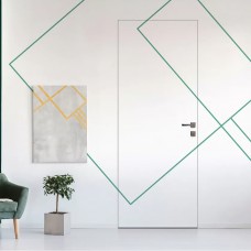 Двери скрытого монтажа под покраску SecretDoors Light внешнего открывания