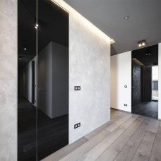 Двері прихованого монтажу Secret Doors зі склом фарбованим