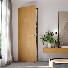 Двері прихованого монтажу SecretDoors шпон натуральний під лак