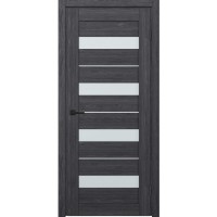 Дверь межкомнатная Sline S6 карбон