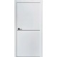 Дверь межкомнатная Status Doors Sky + moldig Black белая эмаль RAL 9003
