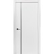 Дверь межкомнатная Status Doors Ultra-2-Satin Glass (30мм) белая эмаль RAL 9003