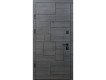 Фото Вхідні двері квартироного типу Standard Lux Securemme • Піраміс (венге сірий горизонт АРТ/білий) 1