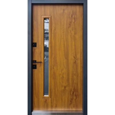 Входные двери уличного типа Straj • Proof Mottura • Rio-S Loft (дуб золотой)