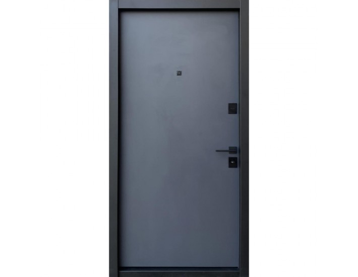 Фото Входная дверь • Standard Lux Securemme квартира • Delica AL (антранцит/антранцит) 2