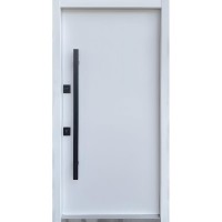 Двері вхідні Straj • Stability Hardy • Hardy Loft (антрацит/гладка біла)