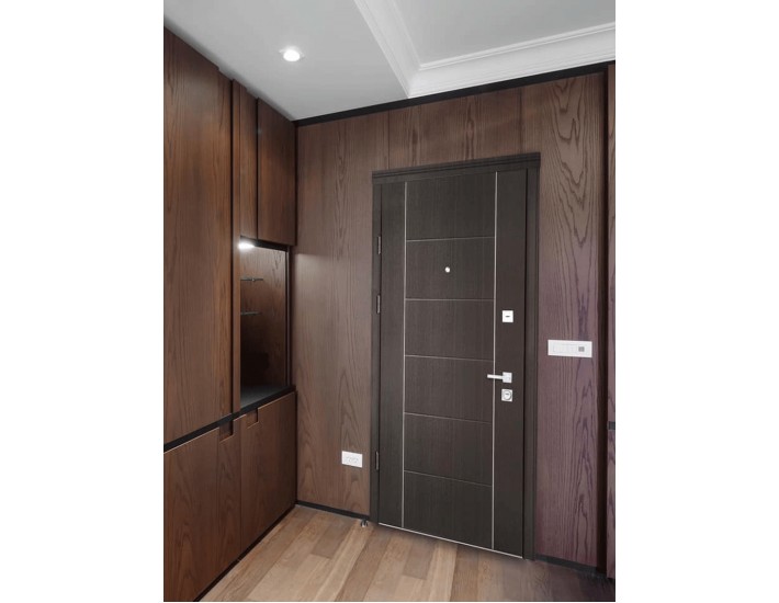 Фото Вхідні двері квартирного типу • Standart Securemme • мод. Parallel 3