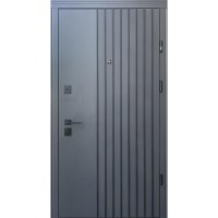 Двери входные Straj • Standard Lux Securemme • Delica AL (антранцит/антранцит)