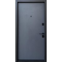Двери входные Straj • Standard Lux Securemme • Delica AL (антранцит/антранцит)