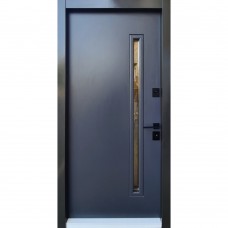 Двери входные Straj • Proof Mottura • Slim S (антрацит)
