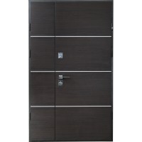 Двері вхідні Straj • Stability Proof 1.5 Mottura • Party D Double (венге темний)