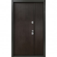 Двери входные Straj • Stability Proof 1.5 Mottura • Party D Double (венге темный)