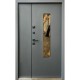 Двері вхідні Strong • Плаза 1200 (графіт G1298 пісок/антрацит)