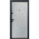 Двери входные Strong • Стоун (мрамор темный/бетон серый)