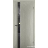 Двері міжкімнатні TERMINUS Solid 802 Аляска дзеркало графіт
