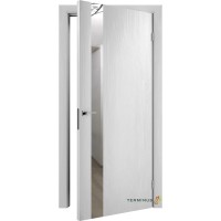 Двери межкомнатные TERMINUS Solid 802 Артика зеркало серебро