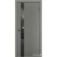 Двери межкомнатные TERMINUS Solid 802 Оникс зеркало графит