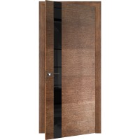 Двери межкомнатные TERMINUS Urban 21 Дуб коричневый застекленные