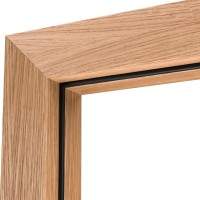 Двери межкомнатные TERMINUS Urban 21 Дуб светлый застекленные