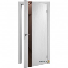 Двери межкомнатные TERMINUS Solid 802 Артика зеркало бронза