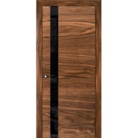 Двері міжкімнатні TERMINUS Urban 21 Горіх американський засклені