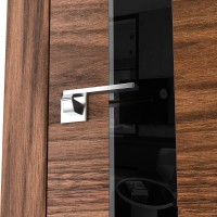 Двері міжкімнатні TERMINUS Urban 21 Горіх американський засклені