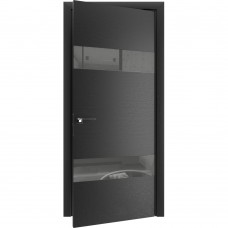 Двери межкомнатные TERMINUS Urban 22 Дуб nero застекленные