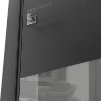 Двери межкомнатные TERMINUS Urban 22 Дуб nero застекленные