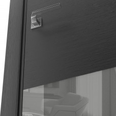 Двери межкомнатные TERMINUS Urban 22 Дуб nero застекленные