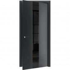 Двери межкомнатные TERMINUS Urban 23 Дуб анрацит серый застекленные