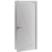 Двери межкомнатные TERMINUS Urban 25 Ясень белый эмаль 02 глухие