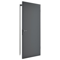 Двері прихованого монтажу TERMINUS Solid 801 Антрацит