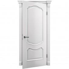 Двері міжкімнатні TERMINUS Caro 41 Ясен білий емаль глухі