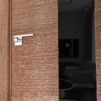 Двері міжкімнатні TERMINUS Urban 23 Дуб коричневий засклені