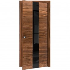 Двери межкомнатные TERMINUS Urban 23 Орех американский застекленные