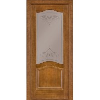 Двері міжкімнатні TERMINUS Classic 03 Дуб темний засклені