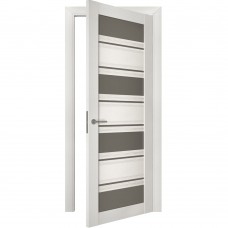 Двери межкомнатные TERMINUS Fashion Берлин патина застекленные