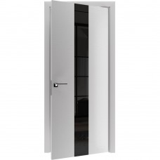 Двери межкомнатные TERMINUS Urban 23 Ясень белый эмаль застекленные