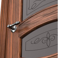 Двері міжкімнатні TERMINUS Caro 50 Горіх американський засклені