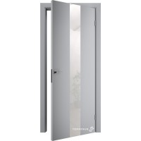 Двері міжкімнатні TERMINUS Solid 801 Сірі