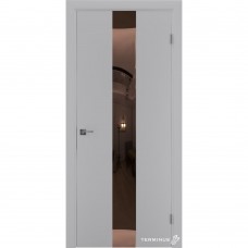 Двери межкомнатные TERMINUS Solid 801 Серые