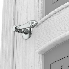 Двері міжкімнатні TERMINUS Caro 50 Ясен білий емаль засклені