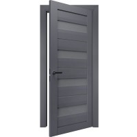 Двері міжкімнатні TERMINUS Elit Plus 109 Антрацит засклені