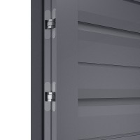 Двері міжкімнатні TERMINUS Elit Plus 109 Антрацит засклені