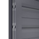 Двері міжкімнатні TERMINUS Elit Plus 109 Антрацит засклені