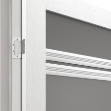 Двери межкомнатные TERMINUS Fashion Милан патина застекленные