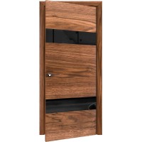 Двері міжкімнатні TERMINUS Urban 22 Горіх американський засклені